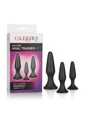 Cal Exotics - Silicone Anal Trainer Kit - Black - Stag Shop