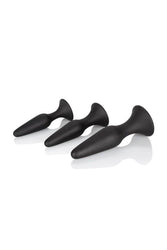Cal Exotics - Silicone Anal Trainer Kit - Black - Stag Shop