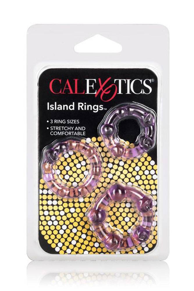 Cal Exotics - Island Cock Ring Set - Assorted - Stag Shop
