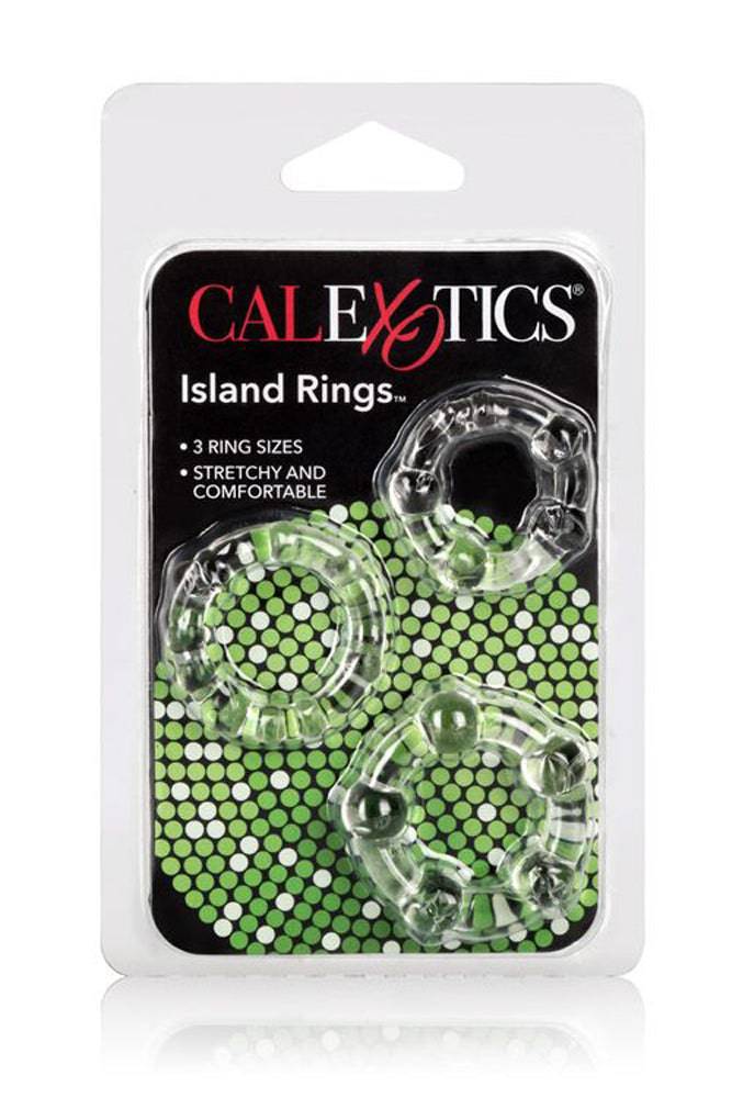 Cal Exotics - Island Cock Ring Set - Assorted - Stag Shop