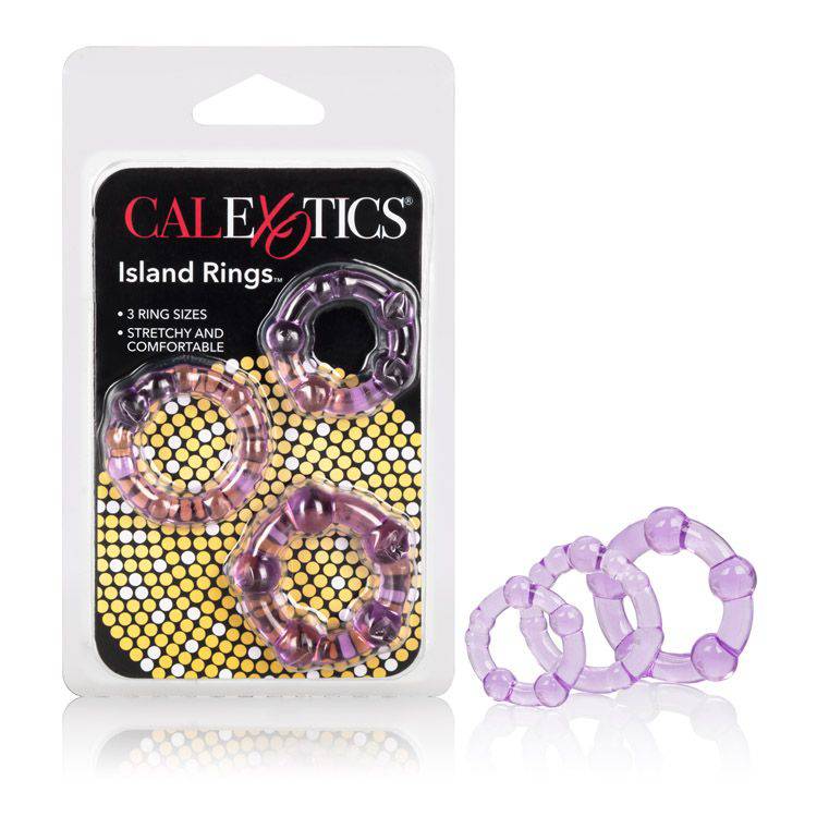 Cal Exotics - Island Cock Ring Set - Assorted - Stag Shop