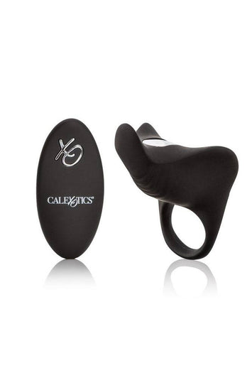 Cal Exotics - Couples Enhancer - Silicone Remote Pleasurizer Cock Ring - Black - Stag Shop