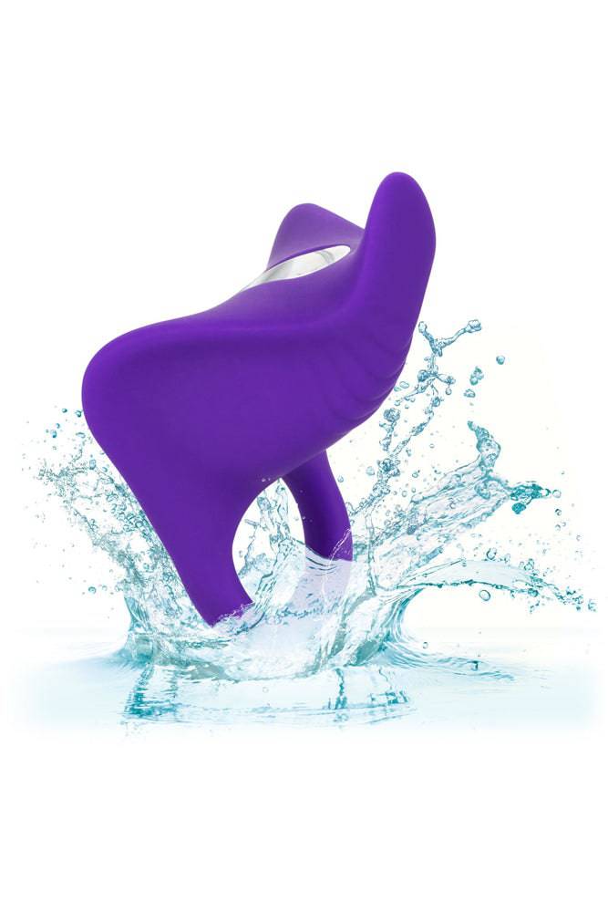Cal Exotics -Silicone Remote Orgasm Cock Ring - Purple - Stag Shop