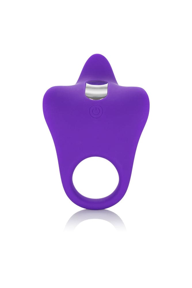 Cal Exotics -Silicone Remote Orgasm Cock Ring - Purple - Stag Shop