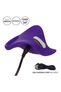 Thumbnail for Cal Exotics -Silicone Remote Orgasm Cock Ring - Purple - Stag Shop