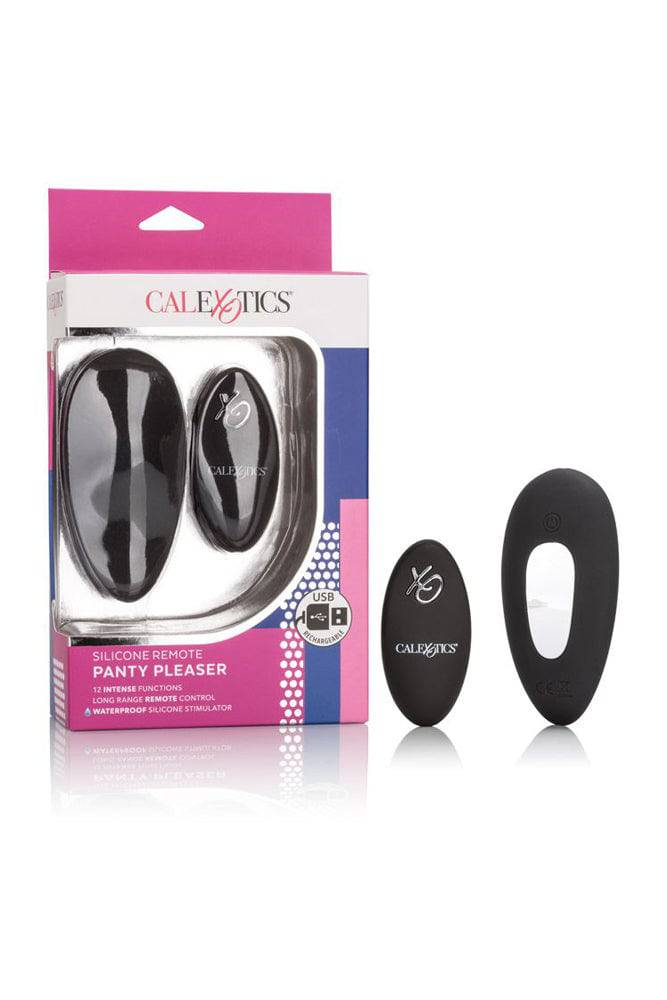 Cal Exotics - Silicone Remote Panty Pleaser Vibe - Black - Stag Shop