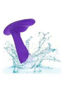 Thumbnail for Cal Exotics - Silicone Remote Pinpoint Pleaser Anal Probe - Purple - Stag Shop