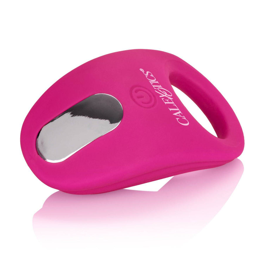 Cal Exotics - Silicone Remote Pleasure Cock Ring - Pink - Stag Shop