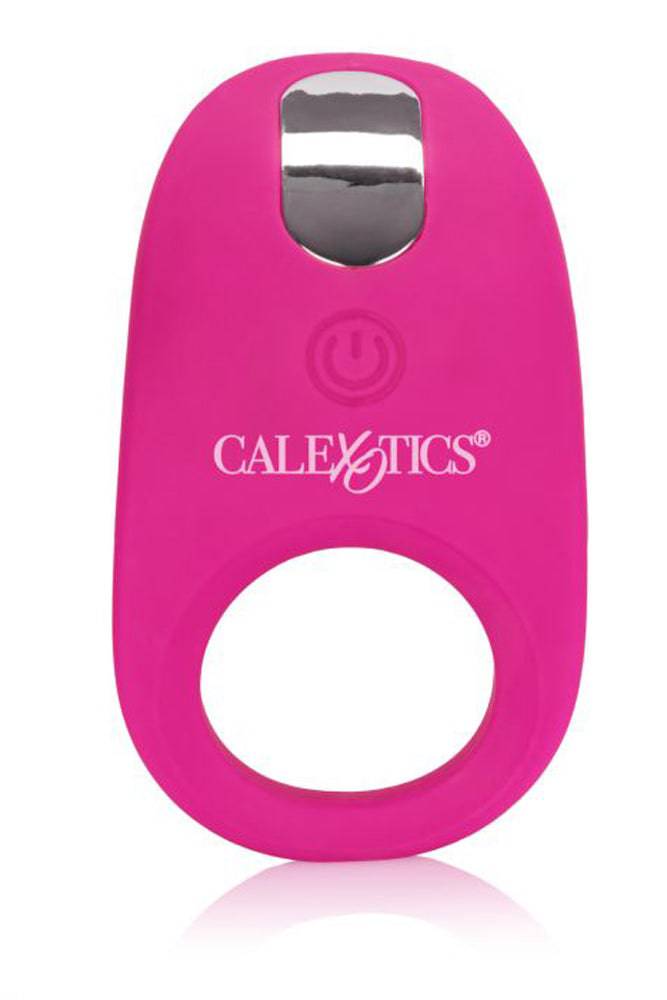 Cal Exotics - Silicone Remote Pleasure Cock Ring - Pink - Stag Shop