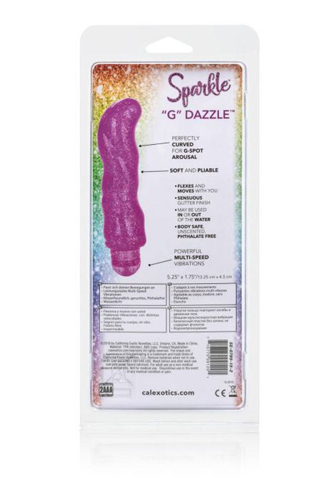 Cal Exotics - Sparkle - 'G' Dazzle G-spot Vibrator - Pink - Stag Shop