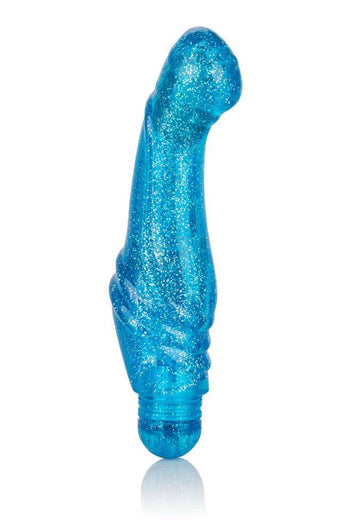 Cal Exotics - Sparkle - 'G' Glitz G-spot Vibrator - Blue - Stag Shop