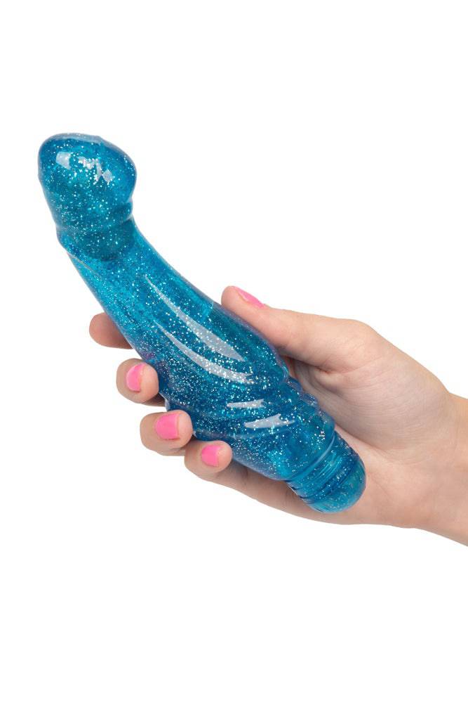 Cal Exotics - Sparkle - 'G' Glitz G-spot Vibrator - Blue - Stag Shop