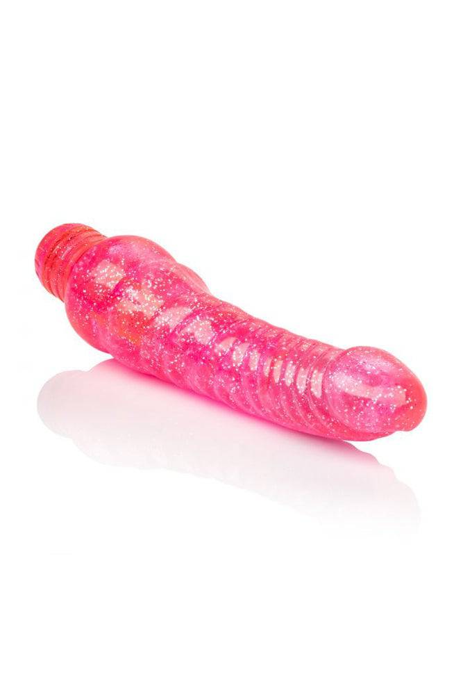 Cal Exotics - Sparkle - Glitter Jack Realistic Vibrator - Assorted Colours - Stag Shop