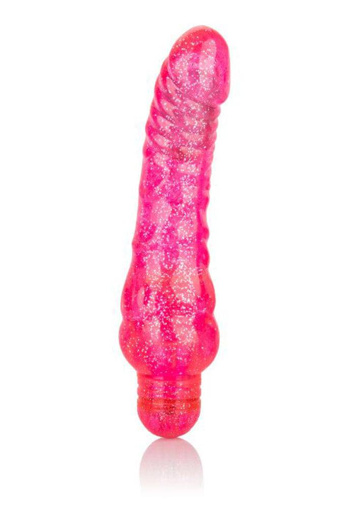 Cal Exotics - Sparkle - Glitter Jack Realistic Vibrator - Assorted Colours - Stag Shop