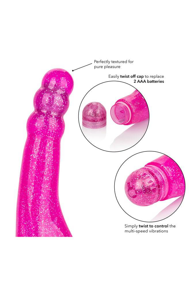 Cal Exotics - Sparkle - Radiant Ripple Vibrator - Pink - Stag Shop