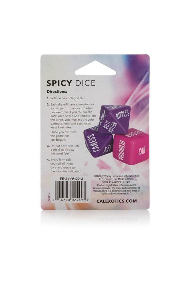 Cal Exotics - Spicy Dice Game - Stag Shop