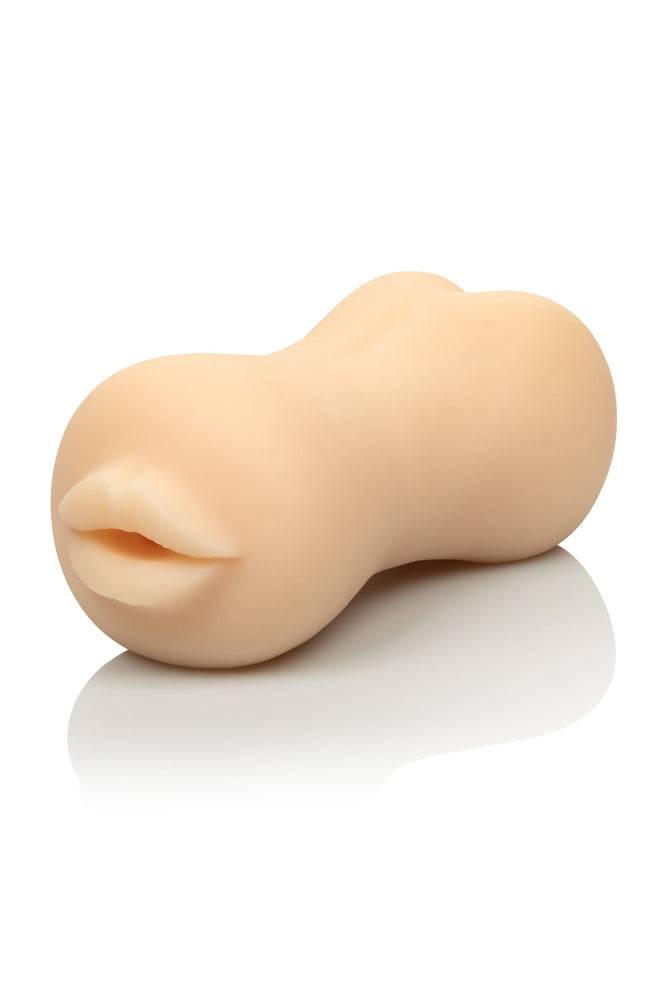 Cal Exotics - Stroke It - Mouth & Ass Dual Ended Stroker - Stag Shop