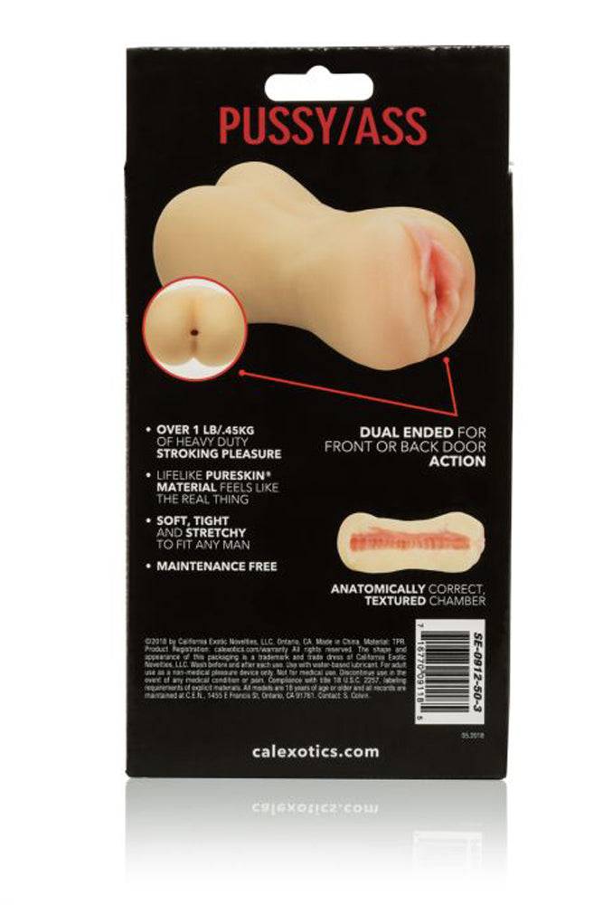 Cal Exotics - Stroke It - Pussy & Ass Dual Ended Stroker - Stag Shop