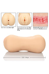 Cal Exotics - Stroke It - Pussy & Ass Dual Ended Stroker - Stag Shop