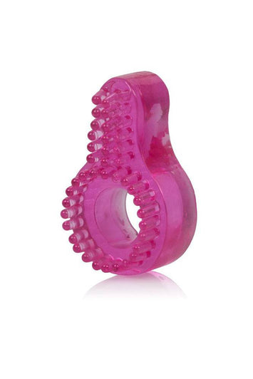 Cal Exotics - Super Stretch Enhancer Cock Ring - Pink - Stag Shop