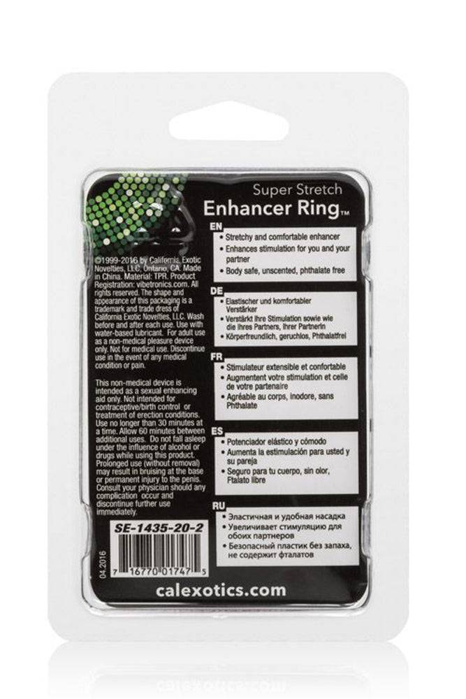 Cal Exotics - Super Stretch Enhancer Cock Ring - Pink - Stag Shop