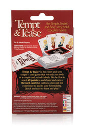 Cal Exotics - Tempt and Tease Card Game - Stag Shop