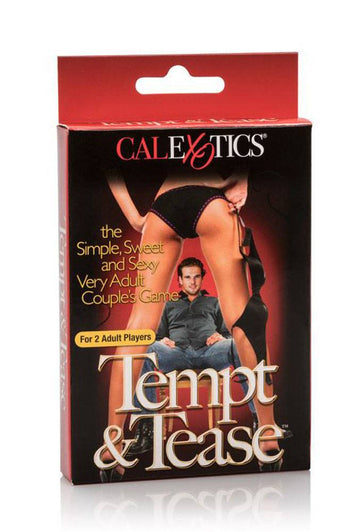 Cal Exotics - Tempt and Tease Card Game - Stag Shop