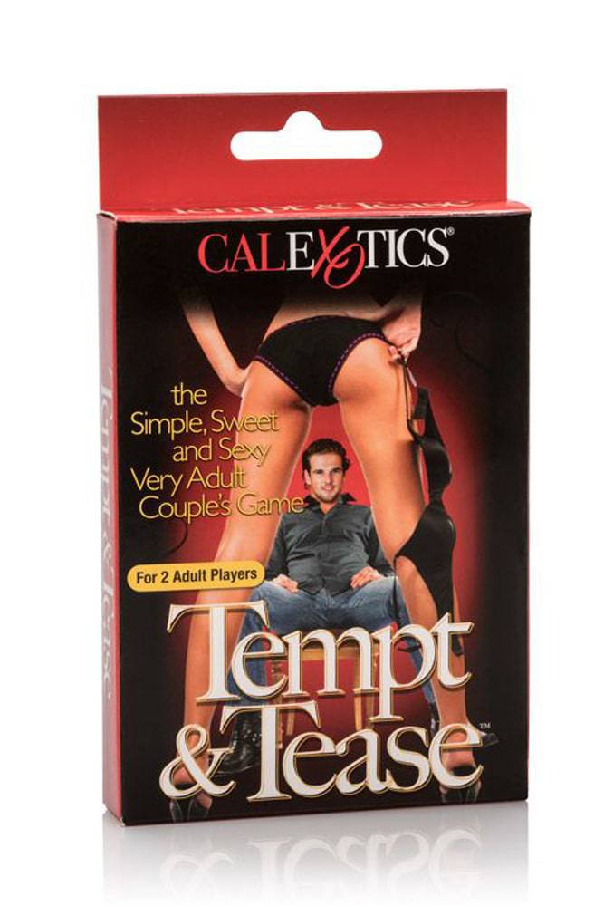 Cal Exotics - Tempt and Tease Card Game - Stag Shop