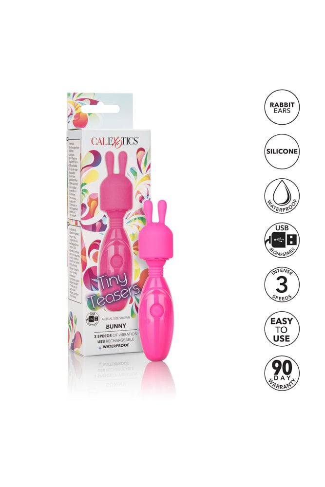 Cal Exotics - Tiny Teasers - Bunny Vibrator - Pink - Stag Shop