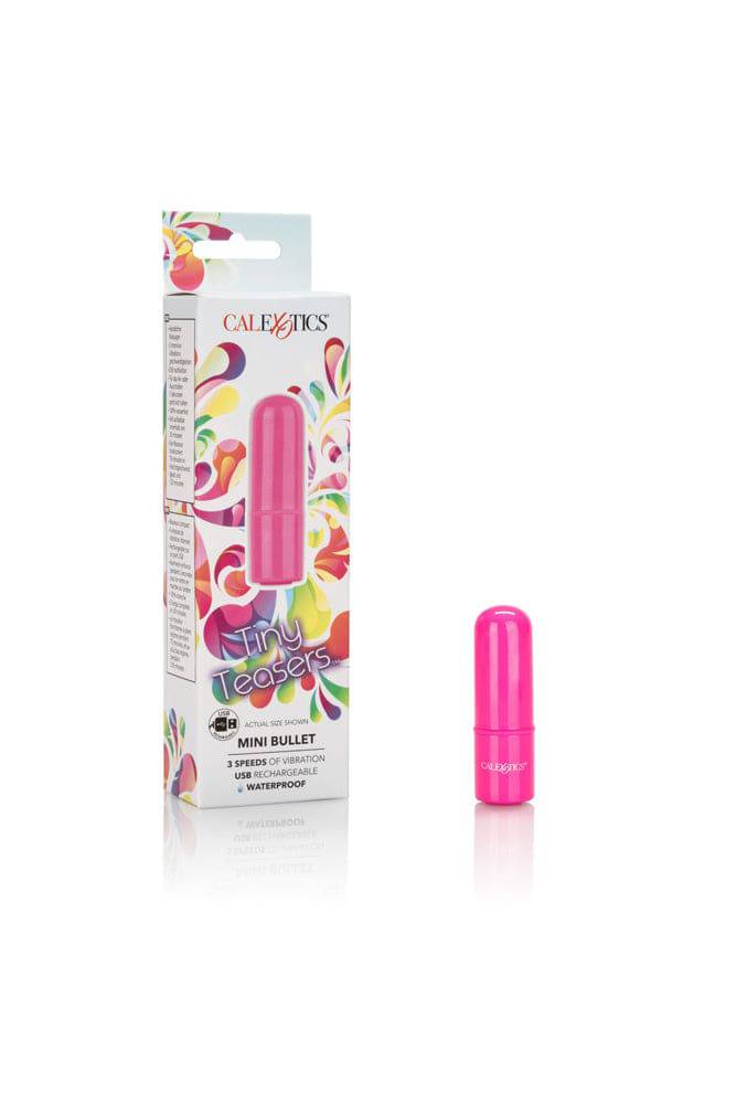 Cal Exotics - Tiny Teasers - Mini Bullet Vibrator - Pink - Stag Shop