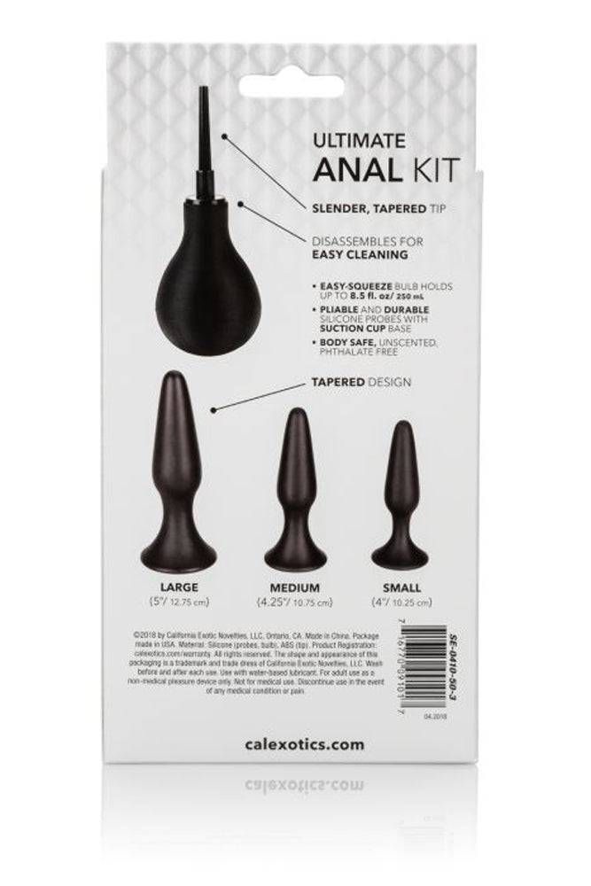 Cal Exotics - Ultimate Anal Kit - Black - Stag Shop