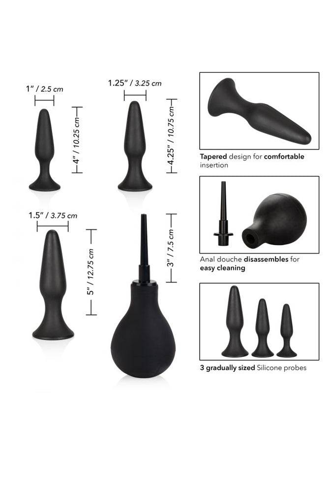 Cal Exotics - Ultimate Anal Kit - Black - Stag Shop
