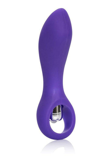 Cal Exotics - Vibrating Silicone Booty Probe - Purple - Stag Shop