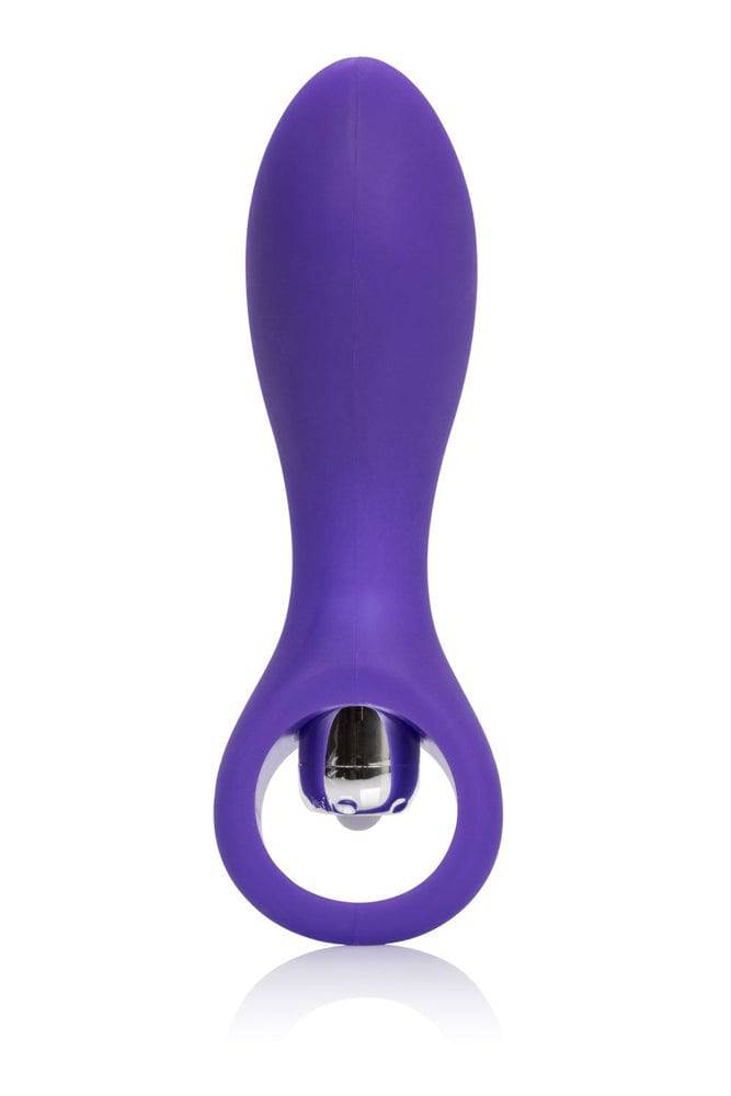 Cal Exotics - Vibrating Silicone Booty Probe - Purple - Stag Shop