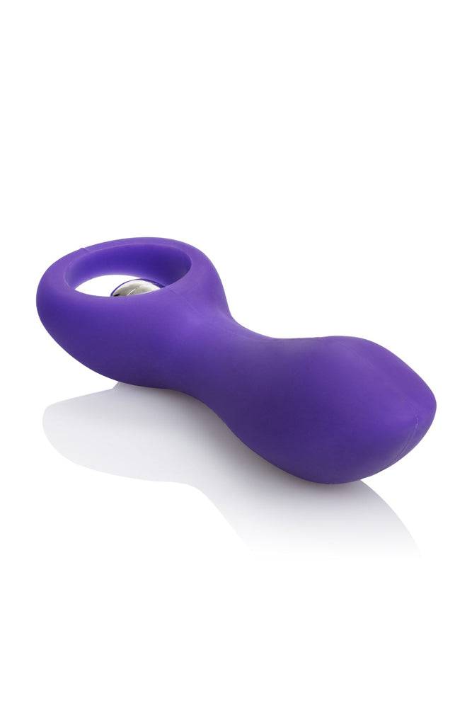 Cal Exotics - Vibrating Silicone Booty Probe - Purple - Stag Shop