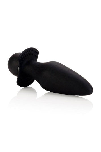 Cal Exotics - Vibrating Silicone Booty Rider Plug - Black - Stag Shop
