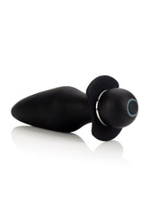 Cal Exotics - Vibrating Silicone Booty Rider Plug - Black - Stag Shop