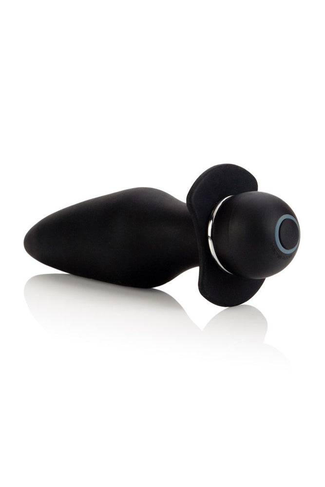 Cal Exotics - Vibrating Silicone Booty Rider Plug - Black - Stag Shop