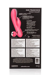 Cal Exotics - California Dreaming - San Fran Sweetheart Rabbit Vibe - Pink - Stag Shop