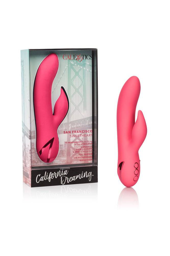 Cal Exotics - California Dreaming - San Fran Sweetheart Rabbit Vibe - Pink - Stag Shop