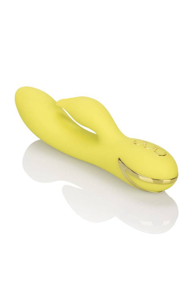 Cal Exotics - California Dreaming - Venice Vixen Dual Vibrator - Yellow - Stag Shop