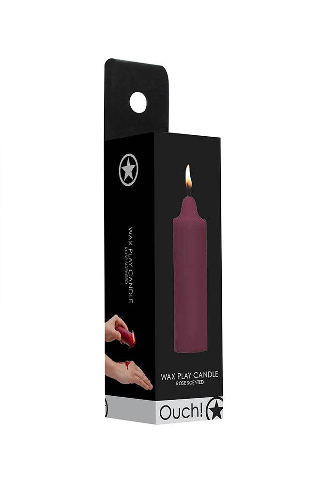Ouch By Shots - Wax Play Scented Candle - Rose - Stag Shop