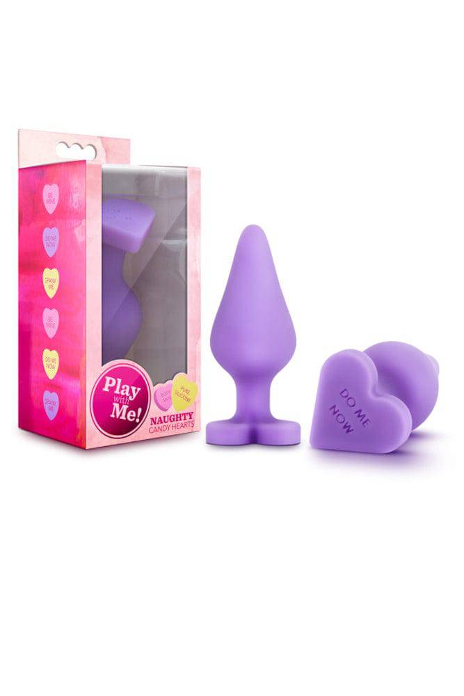 Blush Novelties - Play with Me - Naughty Candy Heart - Butt Plug - Stag Shop