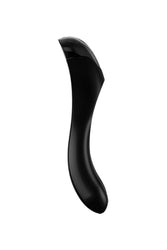 Satisfyer - Candy Cane - Silicone Finger Vibrator - Black - Stag Shop
