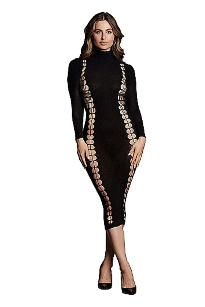 Shots Toys - Le Désir - SHA006 - Carme Dress - Black - OS - Stag Shop