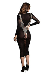 Shots Toys - Le Désir - SHA006 - Carme Dress - Black - OS - Stag Shop