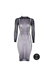 Shots Toys - Le Désir - SHA006 - Carme Dress - Black - OS - Stag Shop