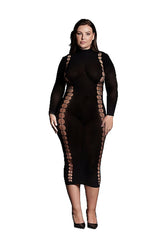 Shots Toys - Le Désir - SHA006 - Carme Dress - Black - OSXL - Stag Shop