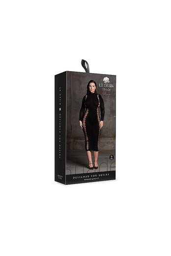Shots Toys - Le Désir - SHA006 - Carme Dress - Black - OSXL - Stag Shop