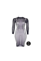 Shots Toys - Le Désir - SHA006 - Carme Dress - Black - OSXL - Stag Shop